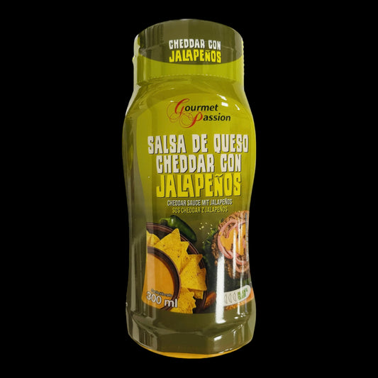 Queso Don Ignacio - Squeeze Cheddar Sauce mit Jalapenos 300 ml