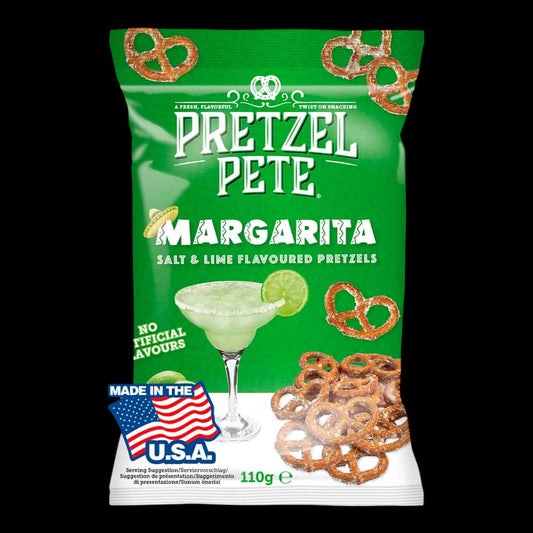 Pretzel Pete Pretzel Margarita Salt & Lime 110g