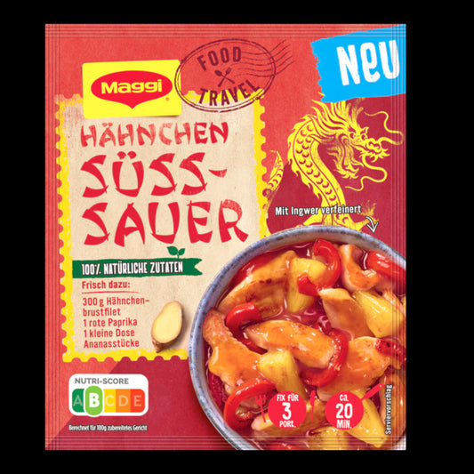 Maggi Food Travel Fix für Hähnchen Süss-sauer 43g