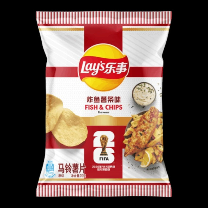 Lay's Chips Fish & Chips Geschmack 70g