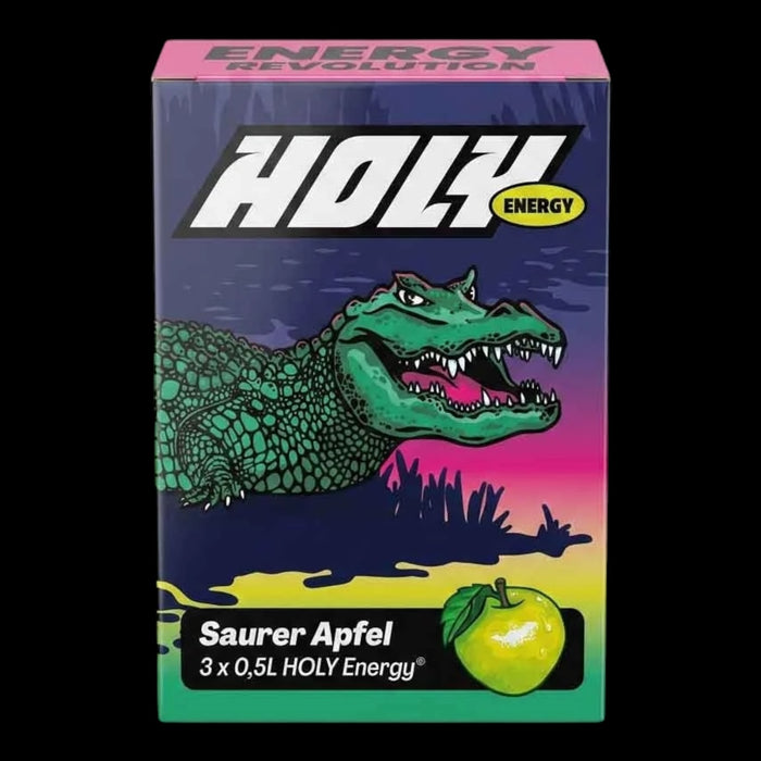 Holy Energy Apple Alligator Saurer Apfel 3x0,5l