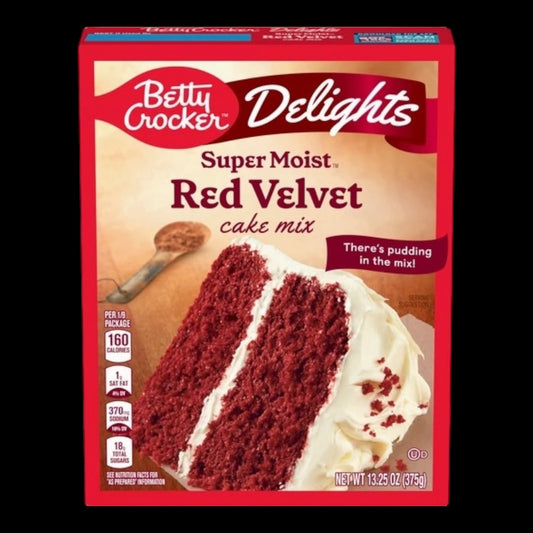 Betty Crocker Super Moist Red Velvet Cake Mix 375g
