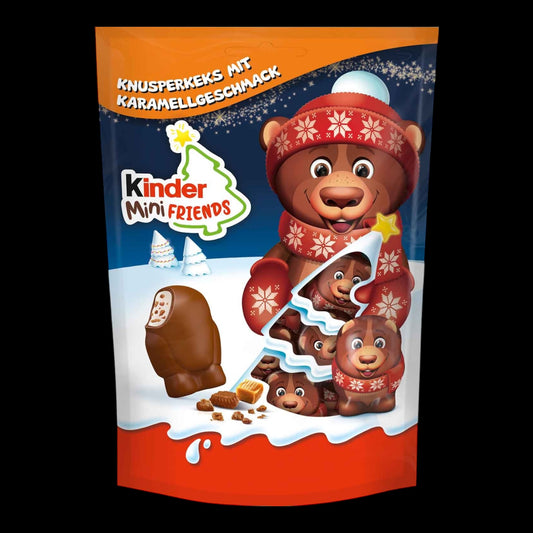 kinder Mini Friends Knusperkeks Karamell 122g