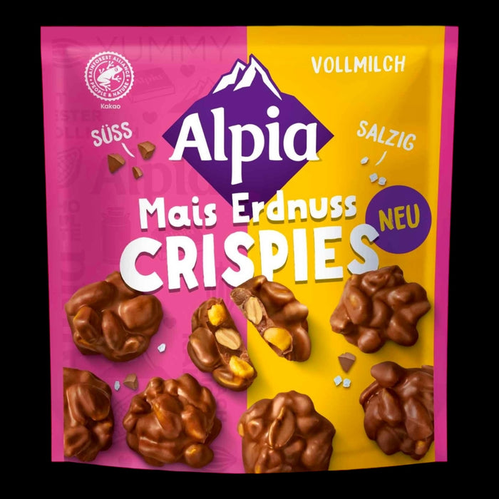 Alpia Mais Erdnuss Crispies 130g