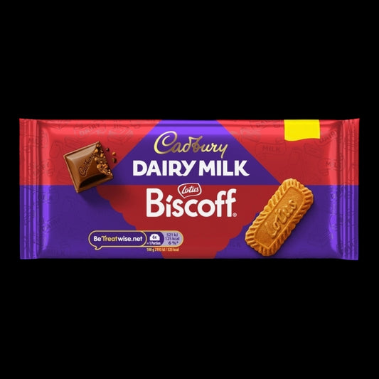 Cadbury Dairy Milk Lotus Biscoff 95g