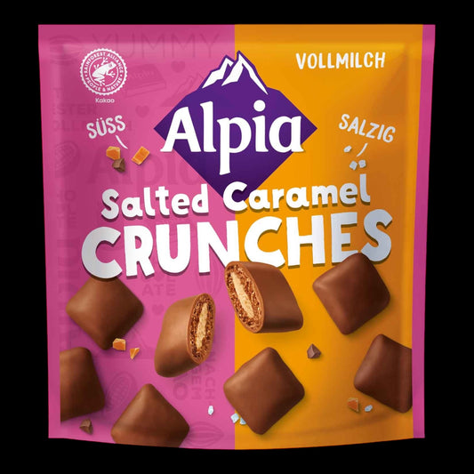 Alpia Salted Caramel Crunches 140g