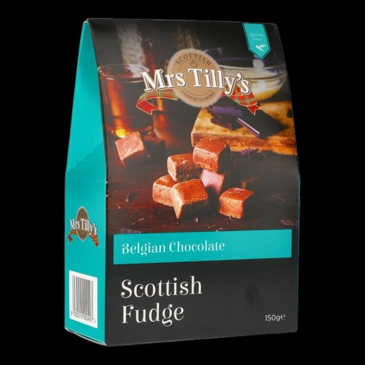 Mrs. Tilly's Fudge mit belgischer Schokolade 150g