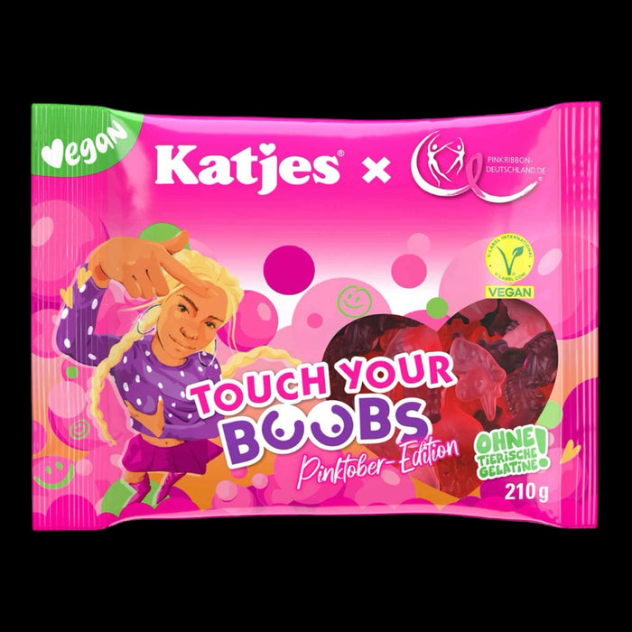 Katjes Touch Your Boobs Pinktober-Editon 210g