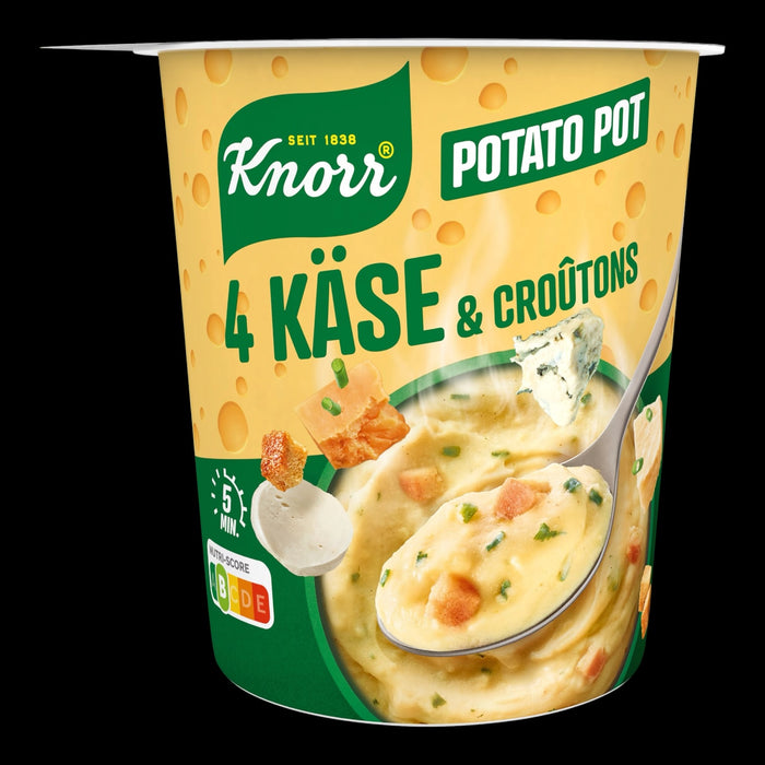 Knorr Kartoffel Snack 4 Käse & Croutons 48g