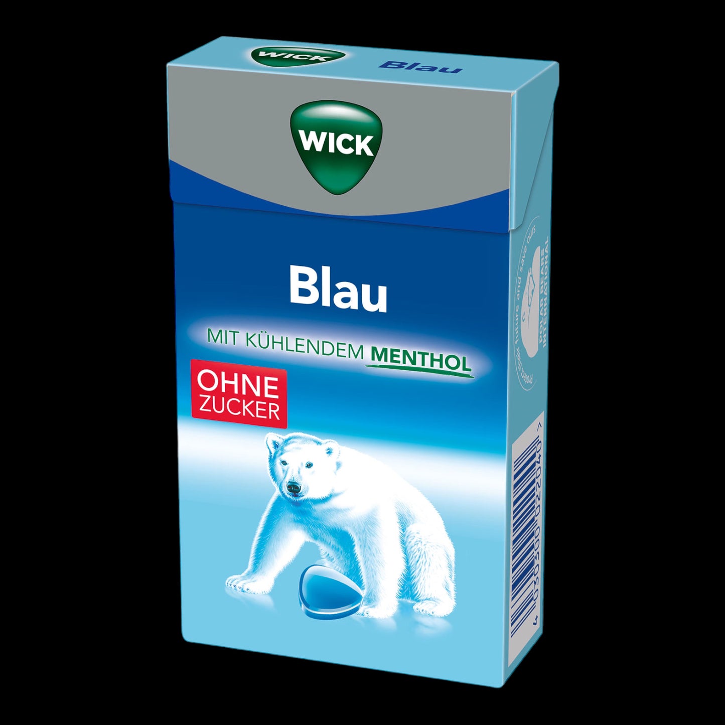 Wick Blau ohne Zucker 46g
