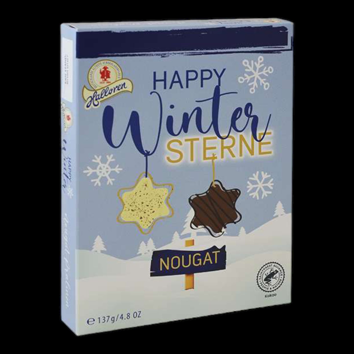 Halloren Wintersterne Nougat-Edition 137g