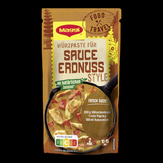 MAGGI MAGIC ASIA Würzpaste für Erdnuss Geschmack 65g