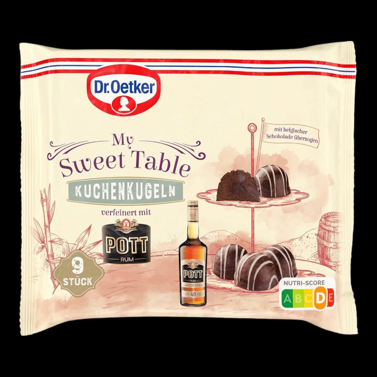 Dr. Oetker My Sweet Table Kuchenkugeln Pott Rum 150g