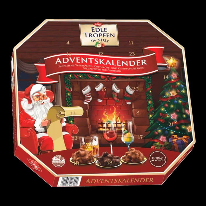 Trumpf Edle Tropfen in Nuss Adventskalender