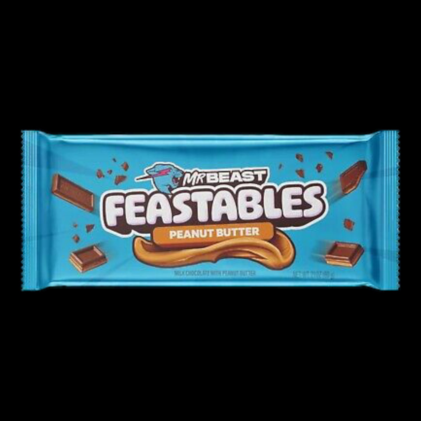 Feastables Mr.Beast Peanut Butter Milk Chocolate Bar 60g