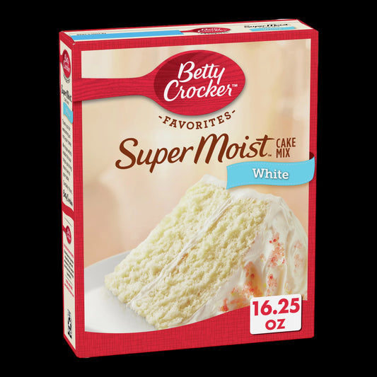 Betty Crocker Super Moist Cake Mix White 375g