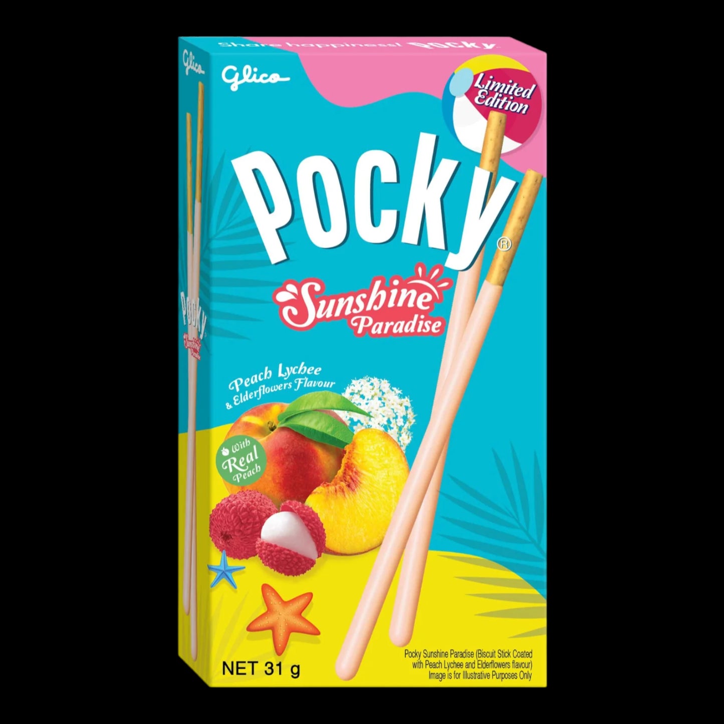 Pocky Peach & Lychee 31g Limited Edition