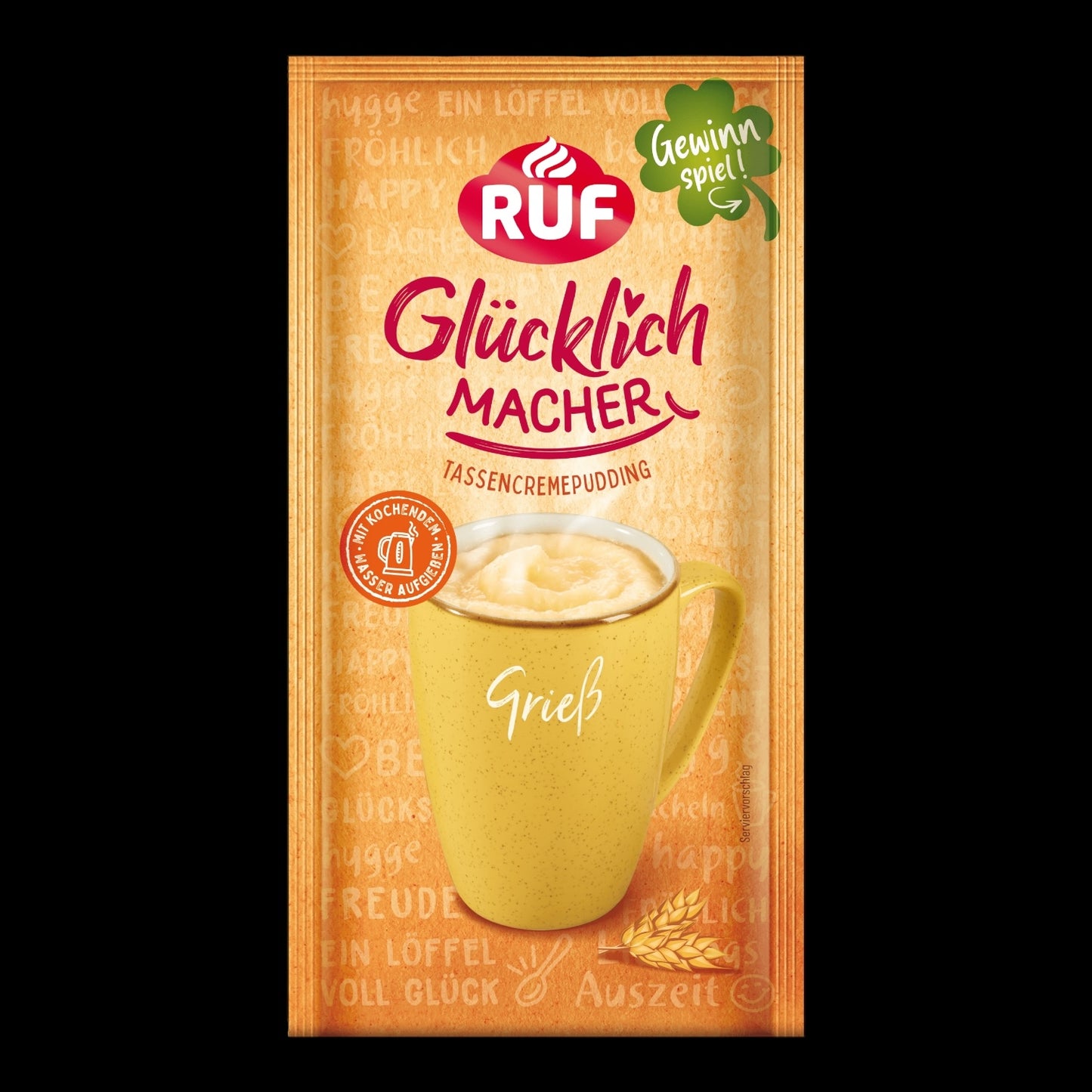 RUF Glücklichmacher Grieß Tassenpudding