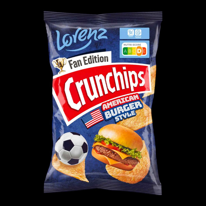 Crunchips Fan Edition American Burger Style 130g
