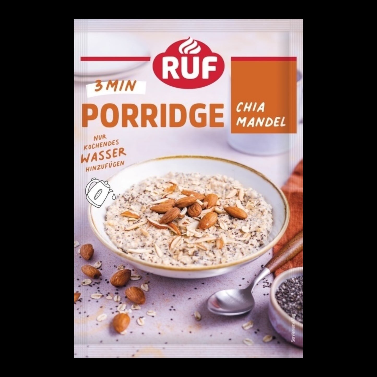 RUF Porridge Chia Mandel 65g