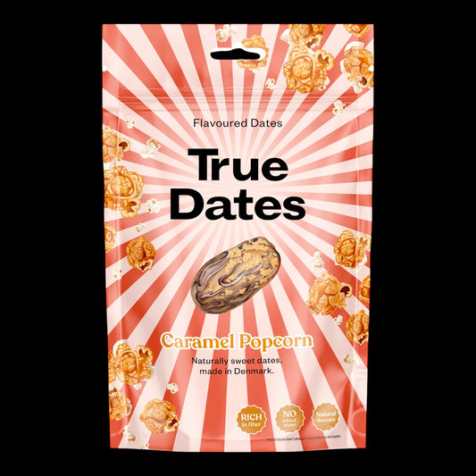 True Dates Caramel Popcorn 100g