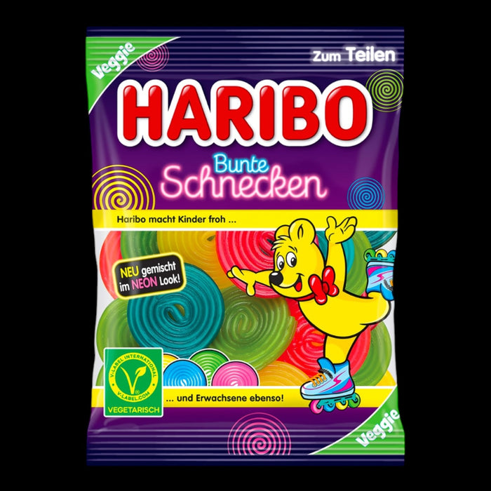 Haribo Bunte Schnecken vegetarisch 160g