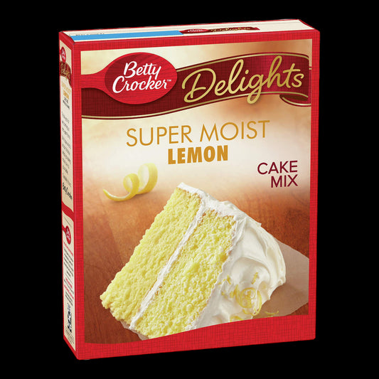 Betty Crocker Super Moist Cake Mix Lemon 375g