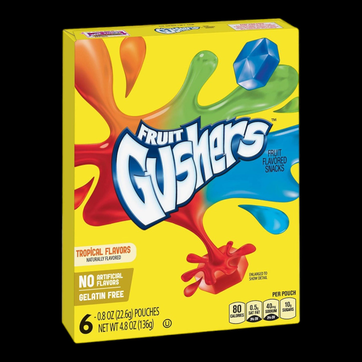 Fruit Gushers Tropical 136g