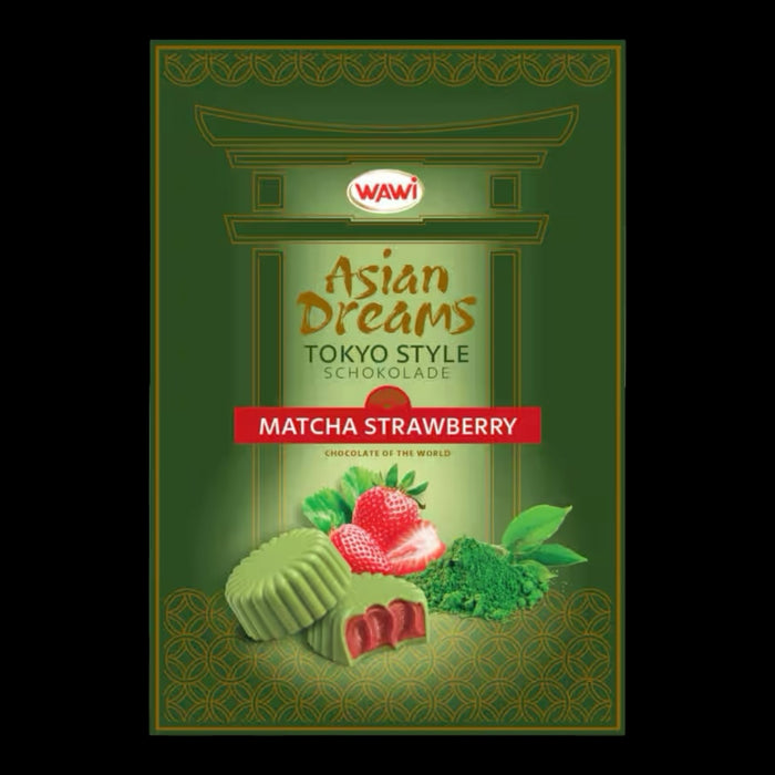 Wawi Asian Dreams Schokolade Matcha Strawberry 100g