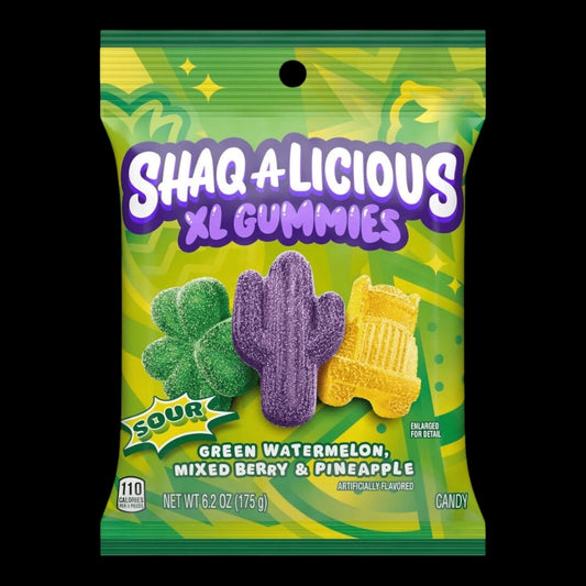 Shaq A Licious XL Gummies Sour 175g