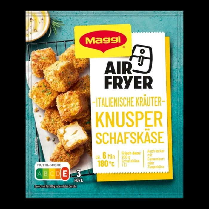 MAGGI FIX Air Fryer Knusper Schafskäse Italienische Kräuter 25g