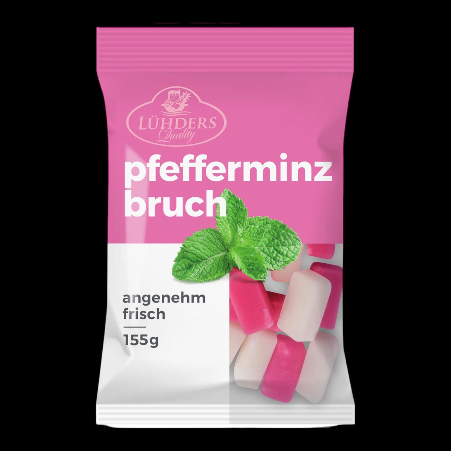 Lühders Pfefferminz-Bruch 155g