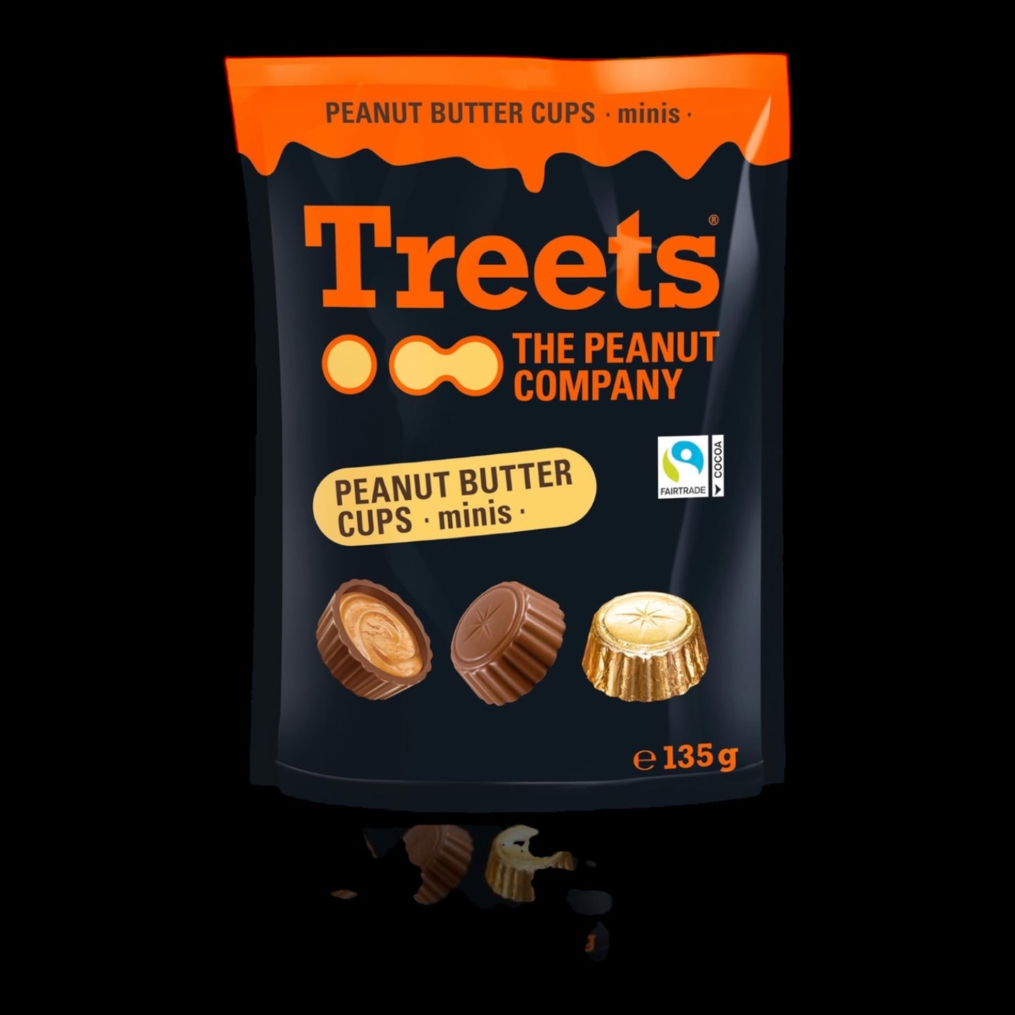 Treets - The Peanut Company Peanut Butter Cups Minis 135g