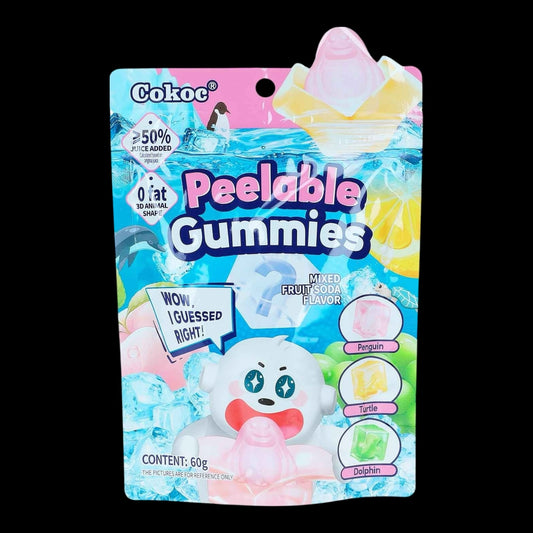 Cokoc Peelable Gummies Mixed Soda 60g