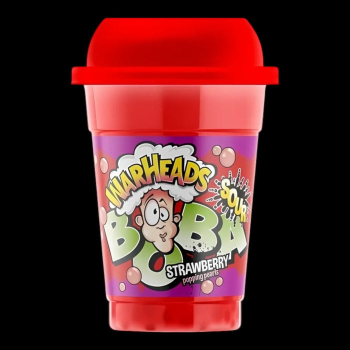 Warheads Boba Sour Strawberry 400ml
