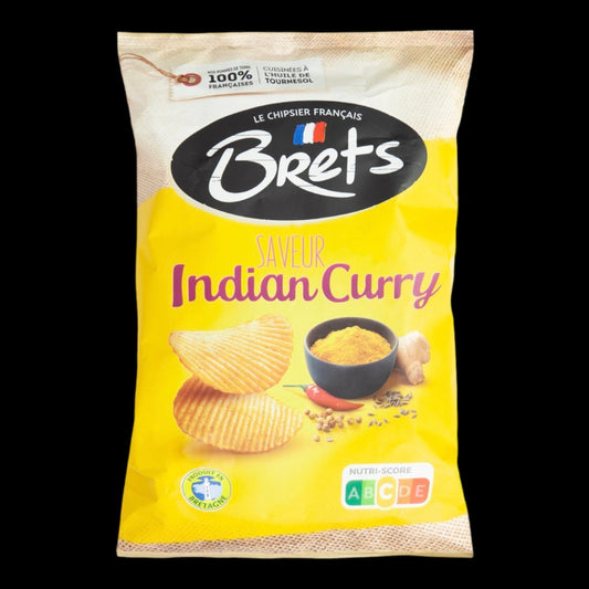 Brets Chips Indian Curry 125g