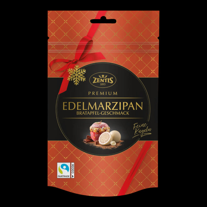 Zentis Premium Edelmarzipan Kugeln Bratapfel 90g