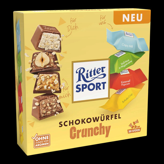 Ritter Sport Schokowürfel Crunchy Box 162g