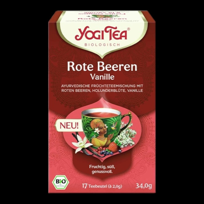 YOGI TEA Bio Rote Beeren Vanille