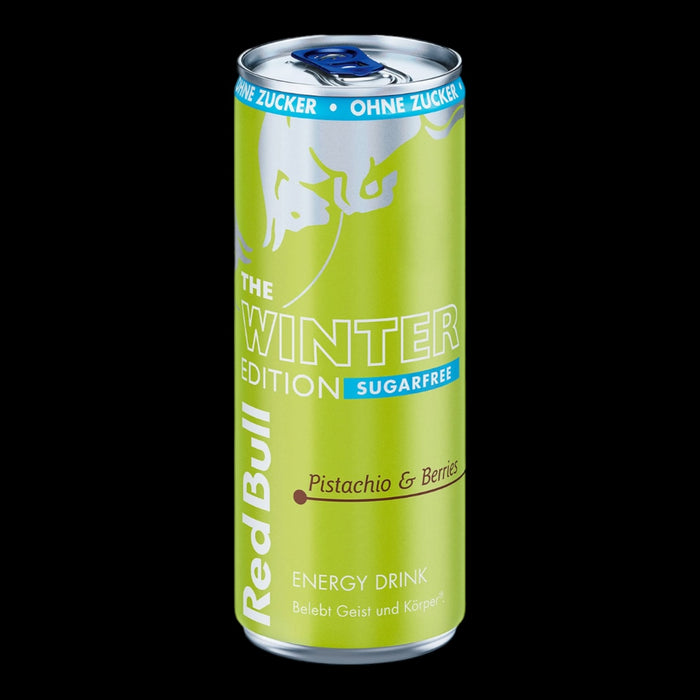 Red Bull Energy Drink Winter Edition Pistachio & Berries Sugarfree 250ml