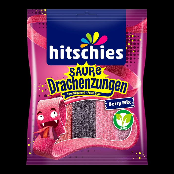 hitschies Saure Drachenzungen Berry Mix vegan 125g