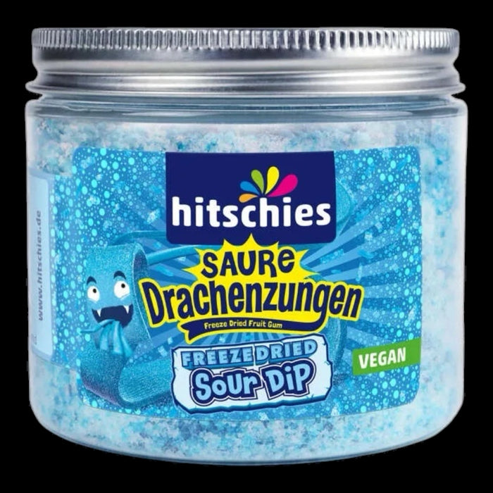 Saure Drachenzungen Freeze Dried Sour Dip Blau 140g