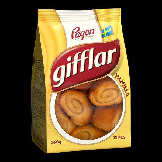 Pågen Gifflar Vanille 260g