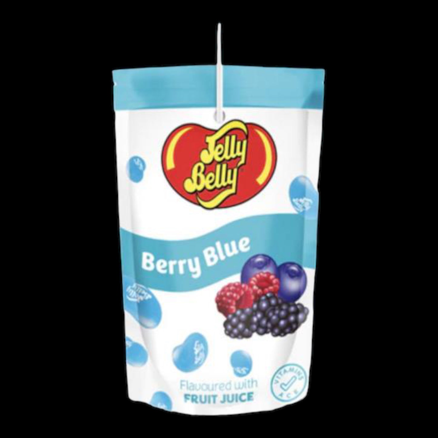 Jelly Belly Berry Blue Drinkbag 200 ml