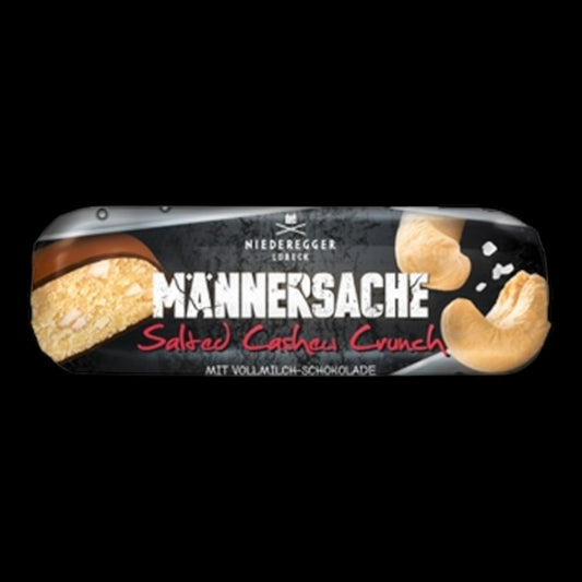 Niederegger Männersache Marzipan Brot Salted Cashew Crunch 125g