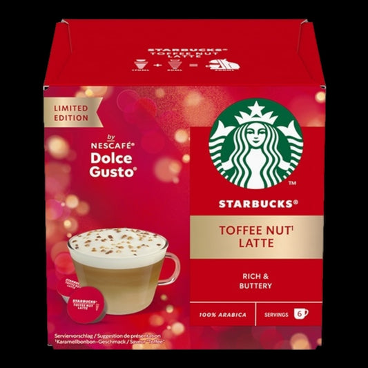 Starbucks Toffee Nut Latte Limited Edition für Dolce Gusto