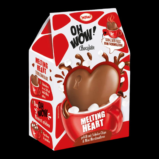 OH WOW! Chocolate Melting Heart Vollmilch Schoko-Chips 65g