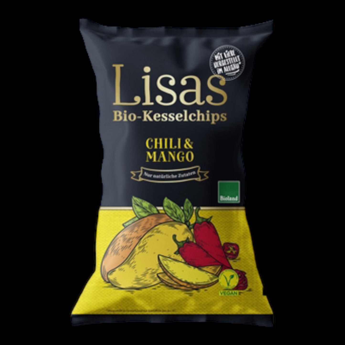 Lisas Bio-Kesselchips Chili & Mango 125g