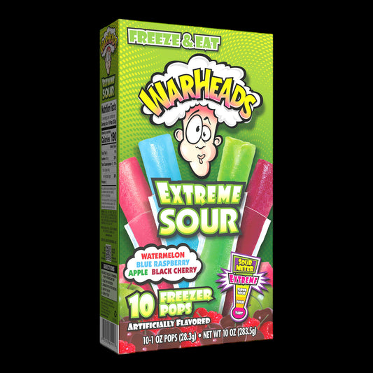 Warheads Sour Freezer Pops 283,5g