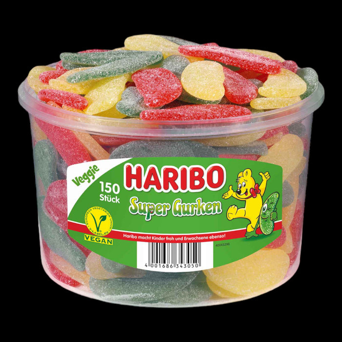 Haribo Super Gurken Veggie 1er